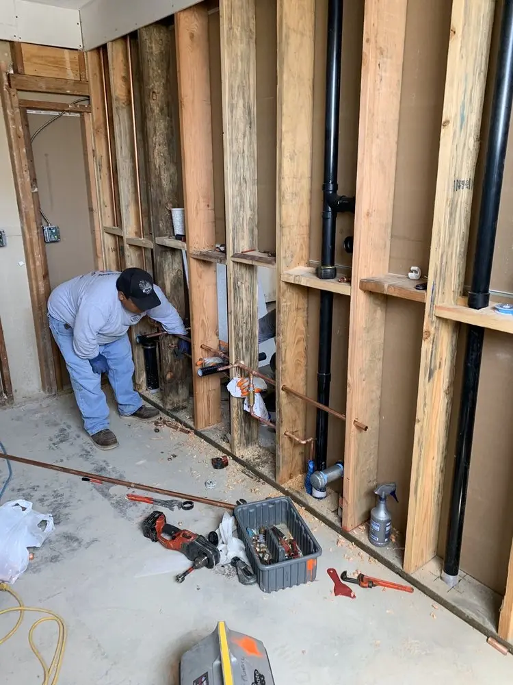 Commercial rough-in plumbing for Water Heater Replacement in Bethlehem